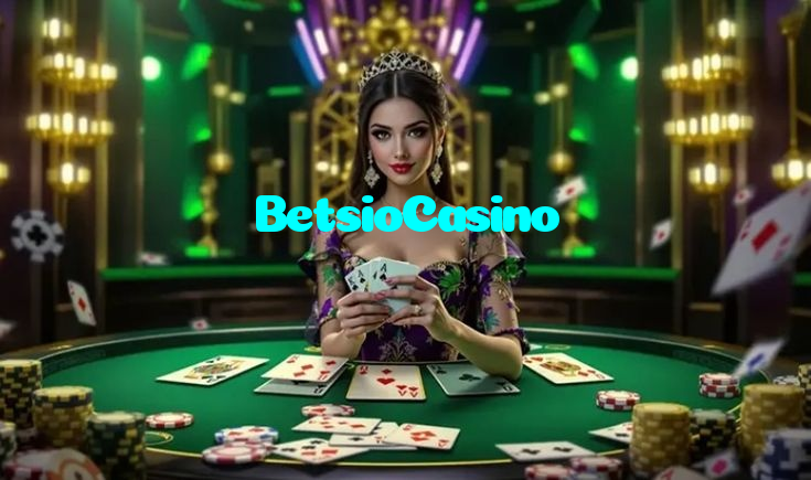 BetsioCasino casino presented on mobile device in Pakistan with slots and live games
